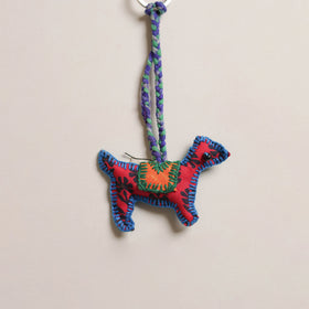 Dog - Fabart Hand Threadwork Funky Keychain 23