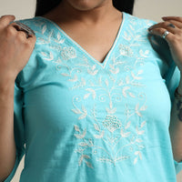 embroidery cotton kurta 