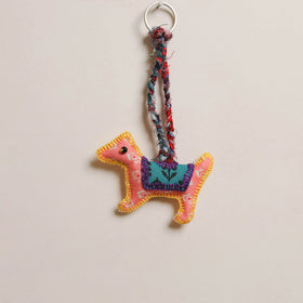 Dog - Fabart Hand Threadwork Funky Keychain 24