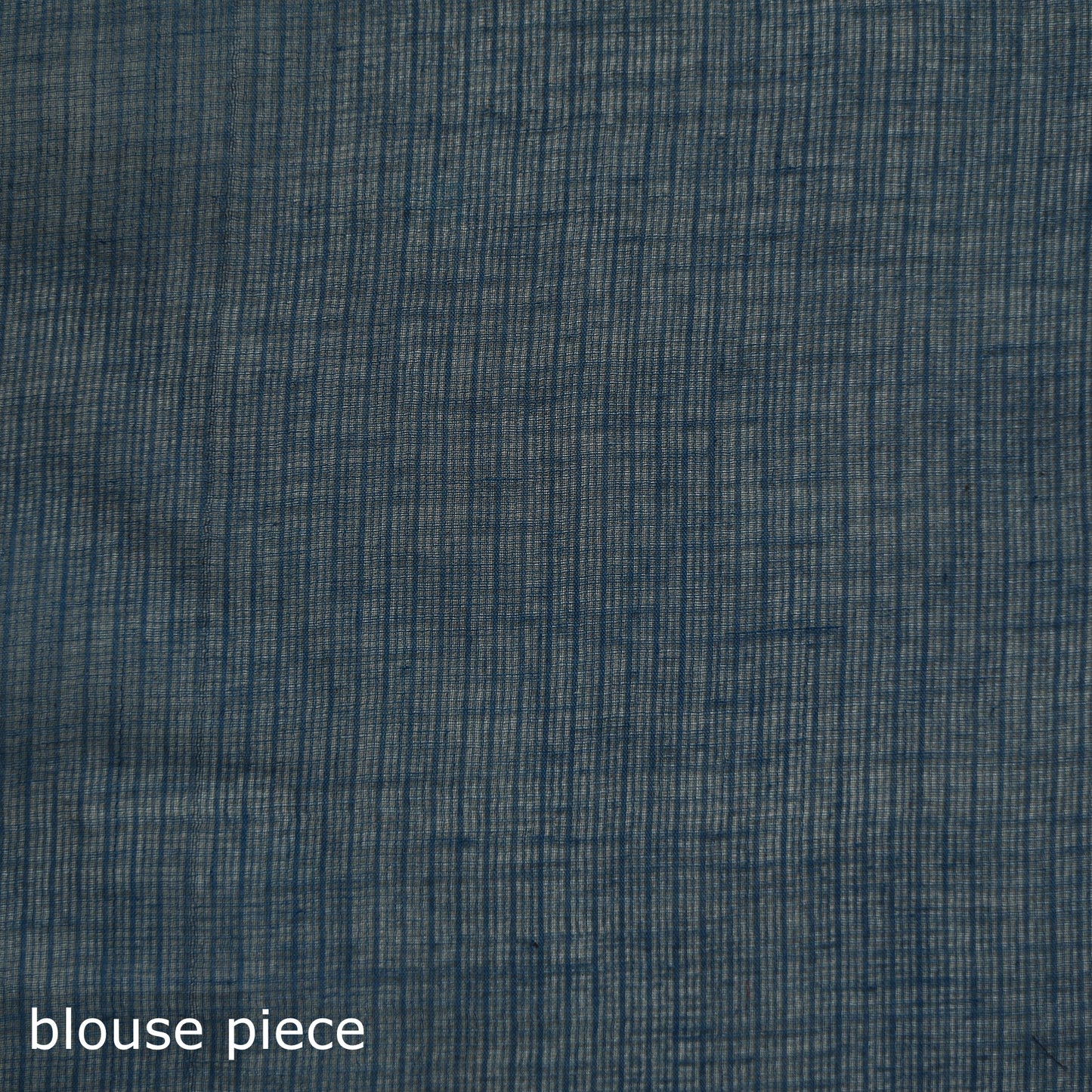 Blue - Nazaakat Kota Doria Cotton Plain Saree with Blouse & Jewellery Set 173