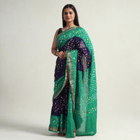 bandhani saree