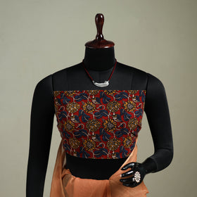 Peach - Nazaakat Kota Doria Cotton Plain Saree with Blouse & Jewellery Set 174