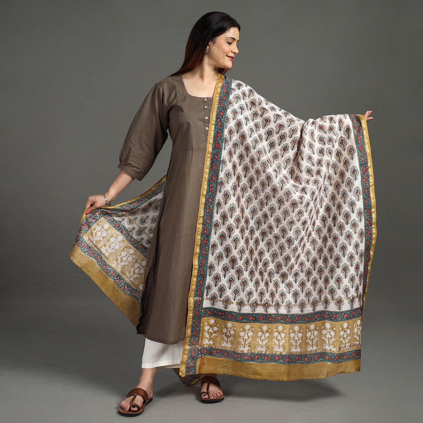 Sanganeri Dupatta 