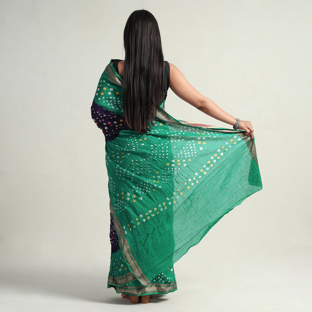 bandhani saree