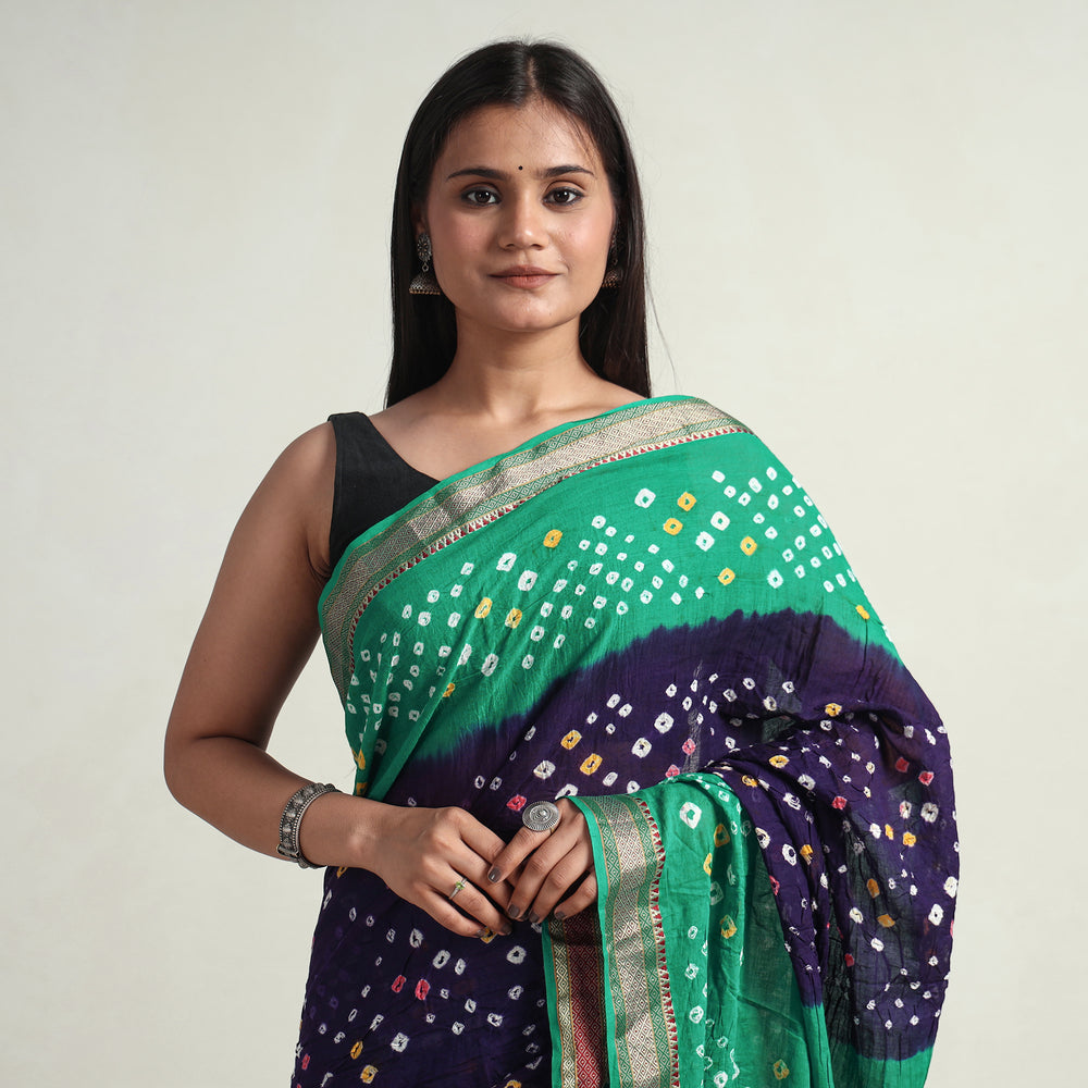 bandhani saree