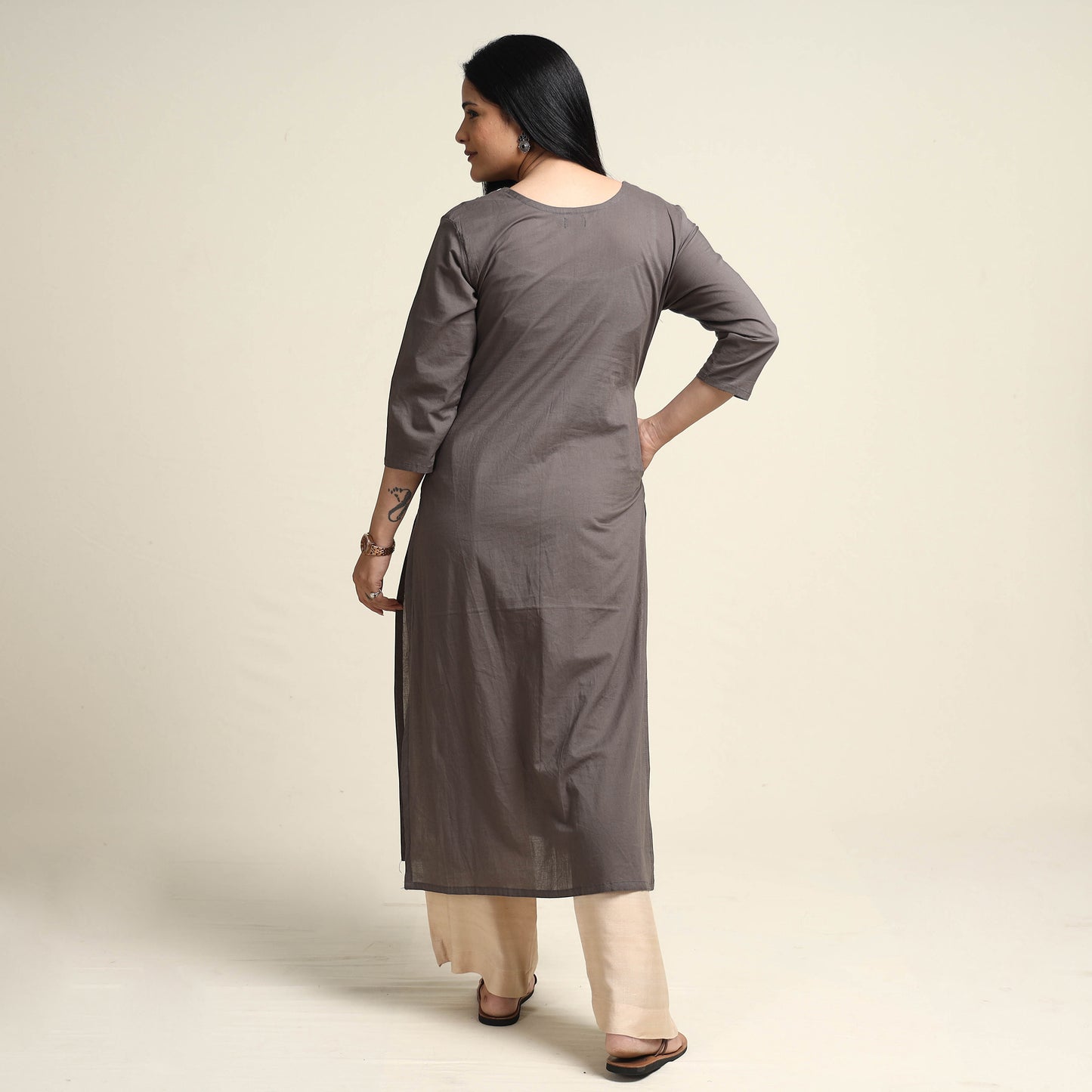 embroidery cotton kurta