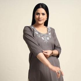embroidery cotton kurta