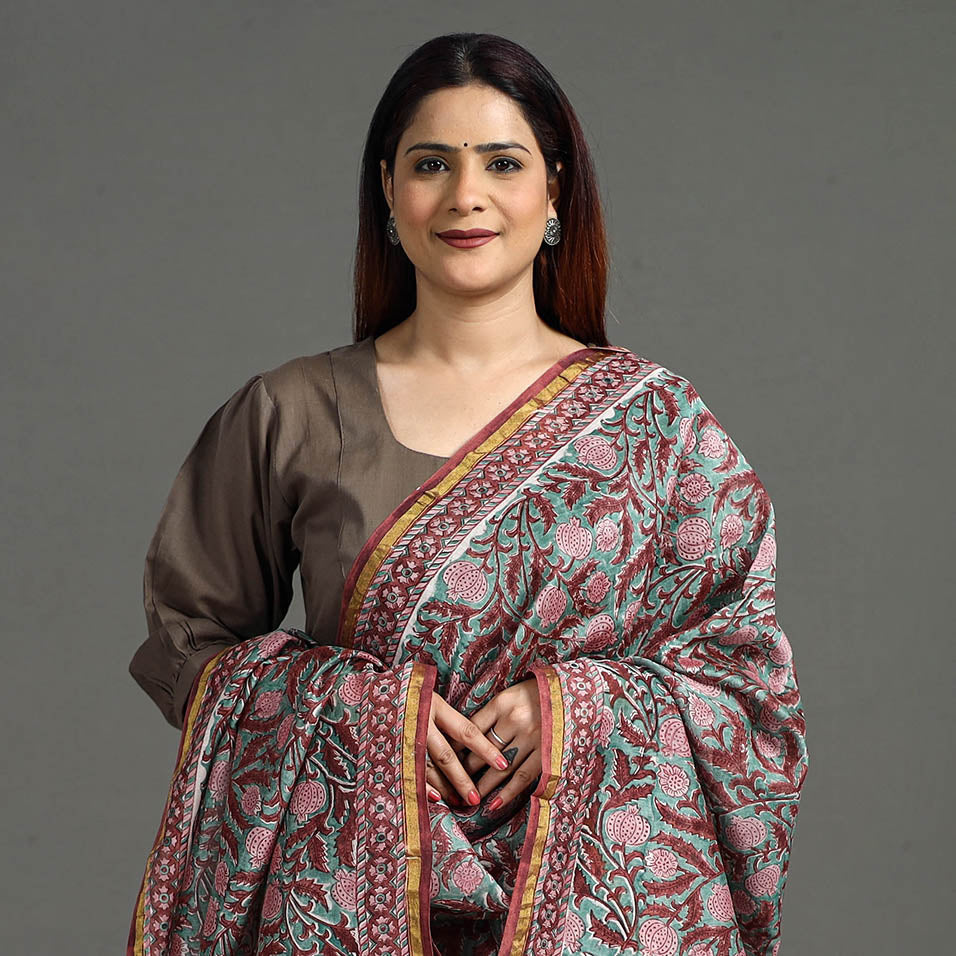 Sanganeri Dupatta 