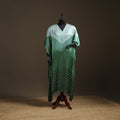 Modal Silk Shibori Bandhani Long Kaftan 01