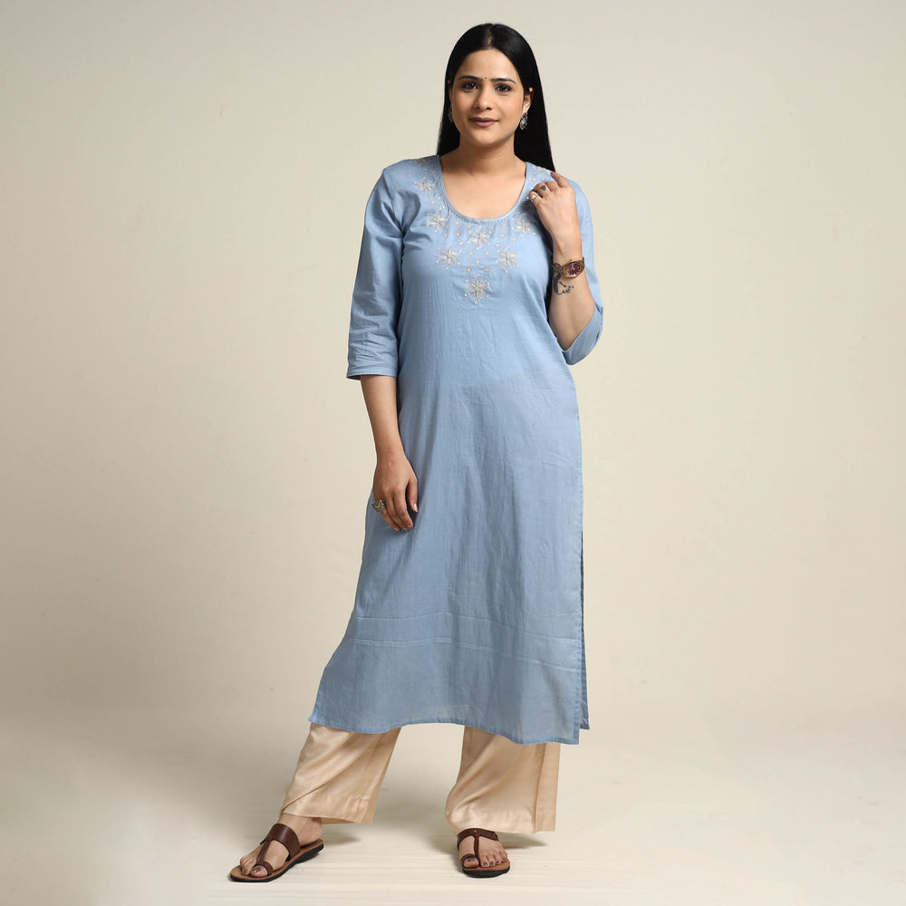 embroidery cotton kurta