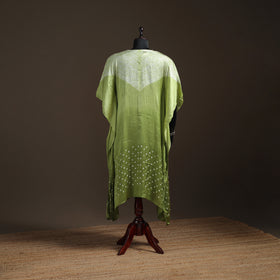 Modal Silk Shibori Bandhani Long Kaftan 03