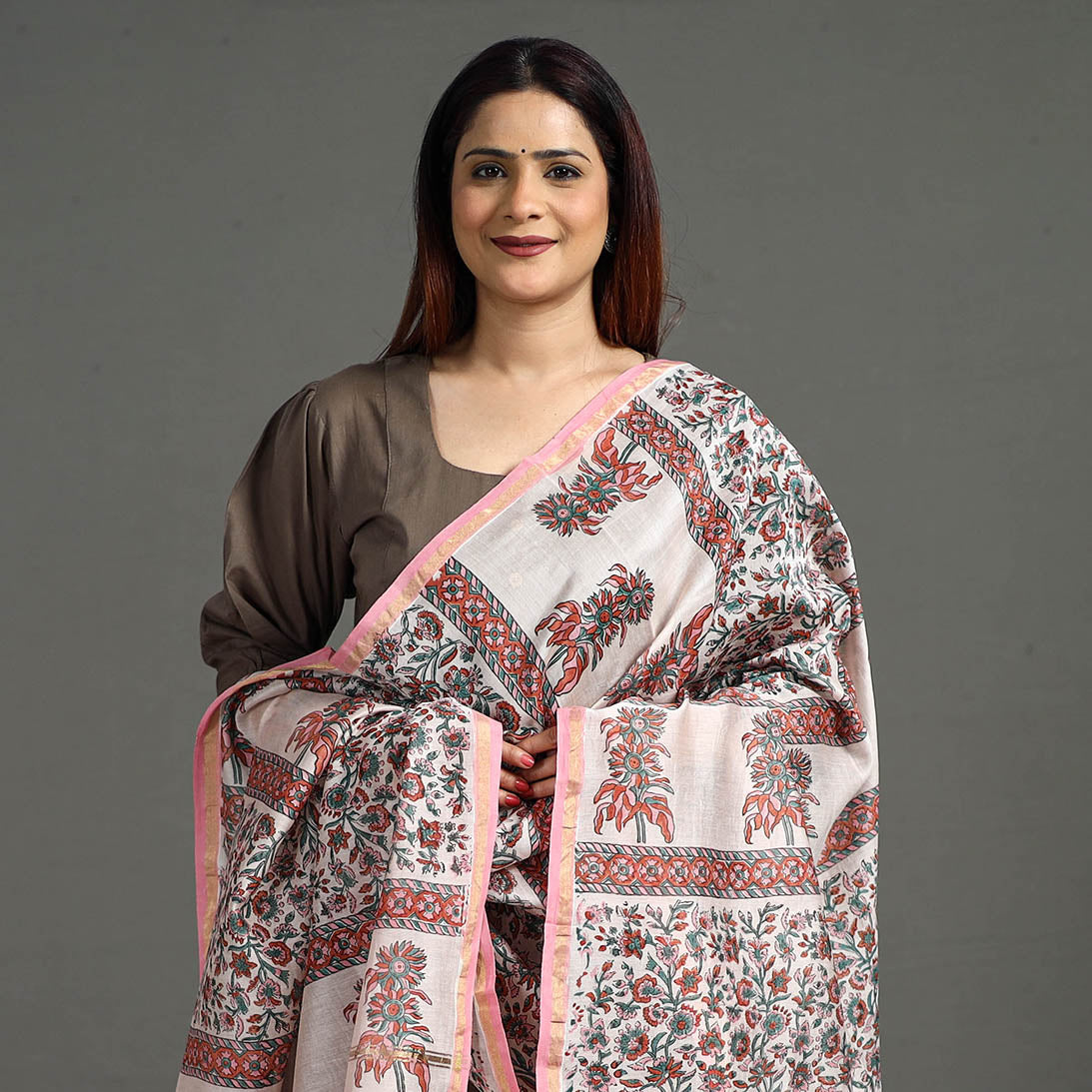 Sanganeri Dupatta 