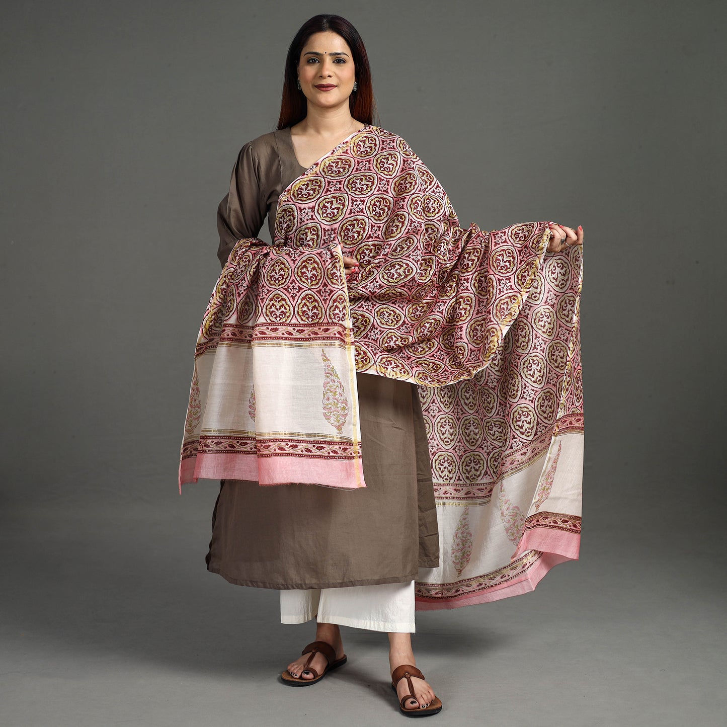 Sanganeri Dupatta 