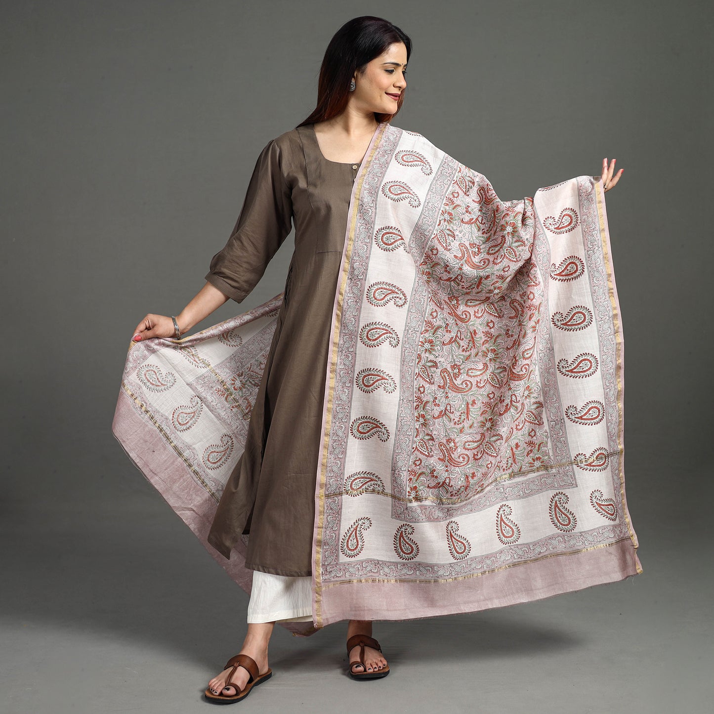 Sanganeri Dupatta 