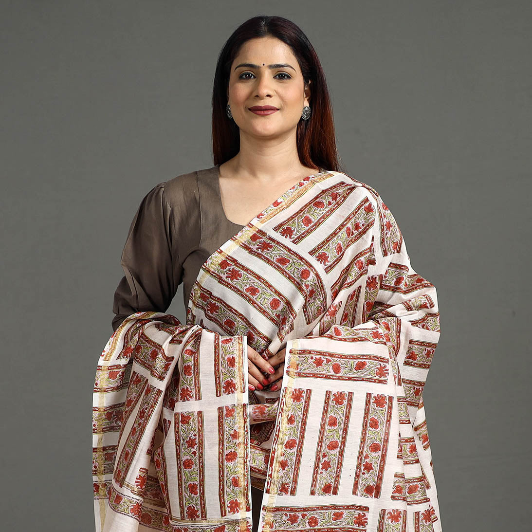 Sanganeri Dupatta 