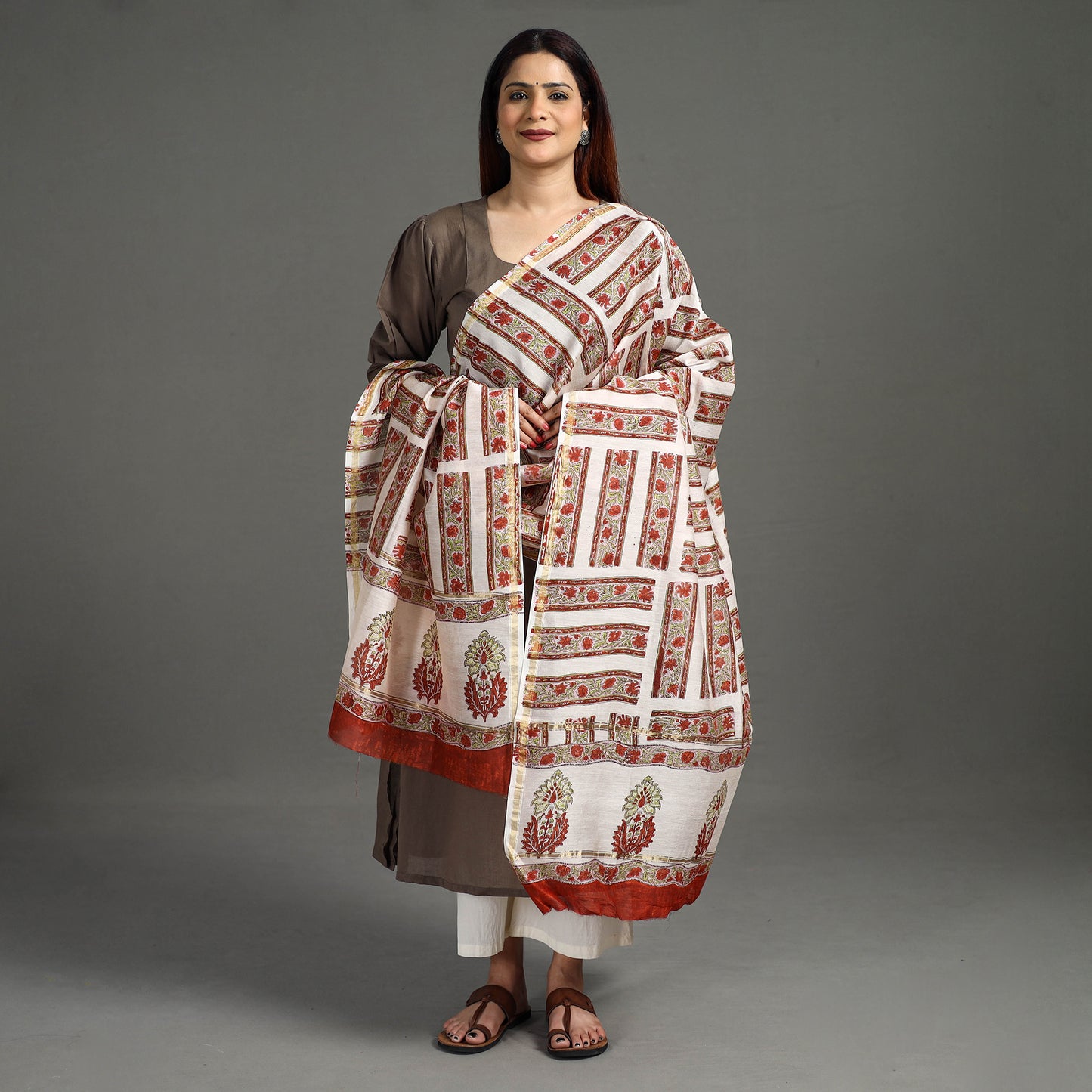 Sanganeri Dupatta 