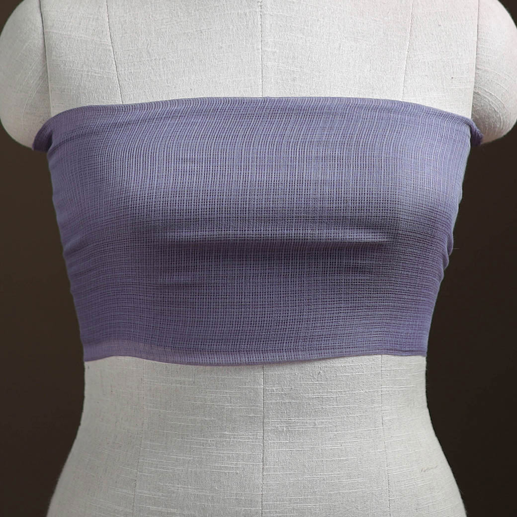 Plain Kota Doria Cotton Unstitched Blouse Piece 04