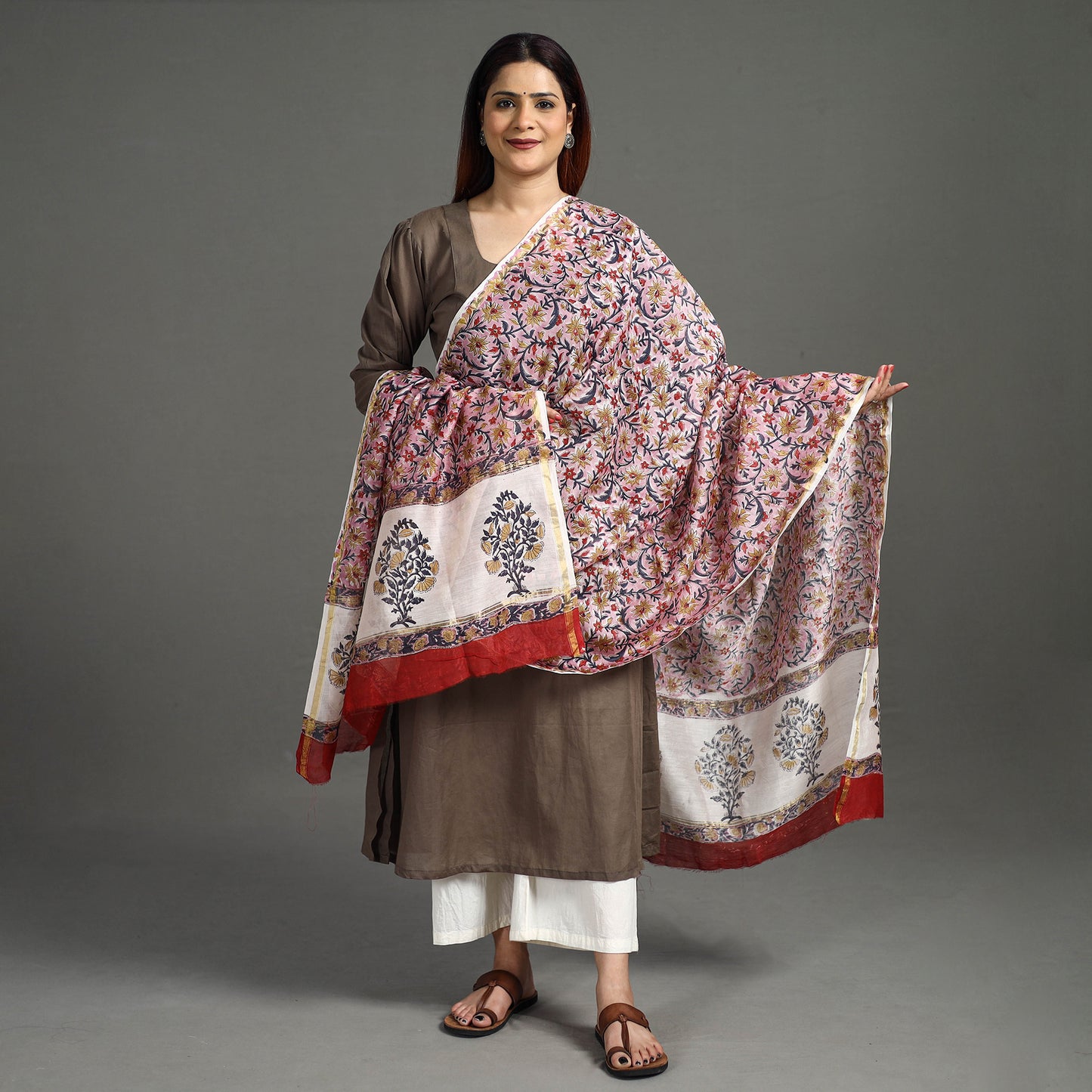 Sanganeri Dupatta 