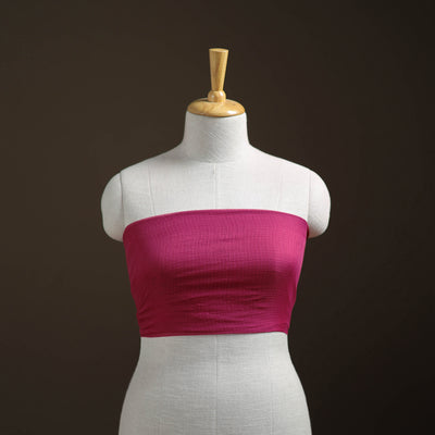 Plain Kota Doria Cotton Unstitched Blouse Piece 07