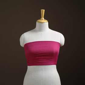 Plain Kota Doria Cotton Unstitched Blouse Piece 07