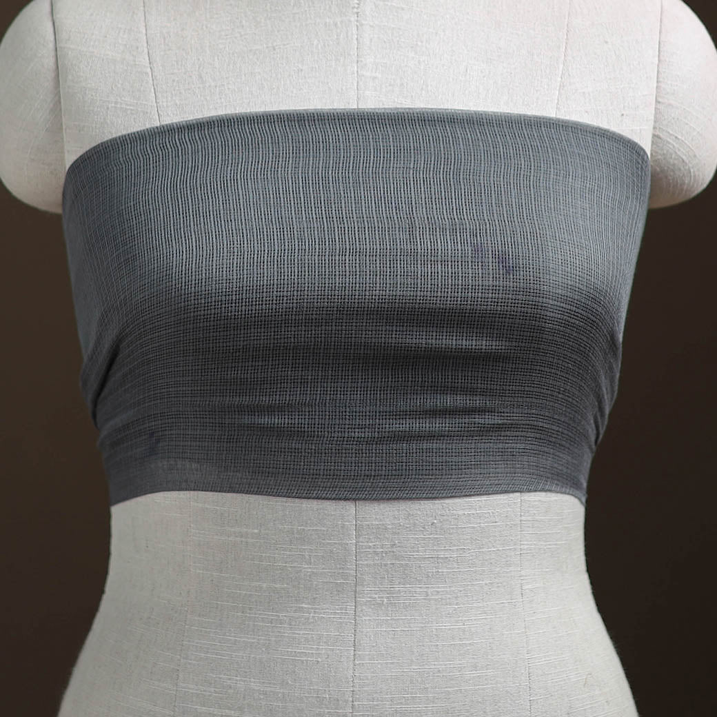 Plain Kota Doria Cotton Unstitched Blouse Piece 08