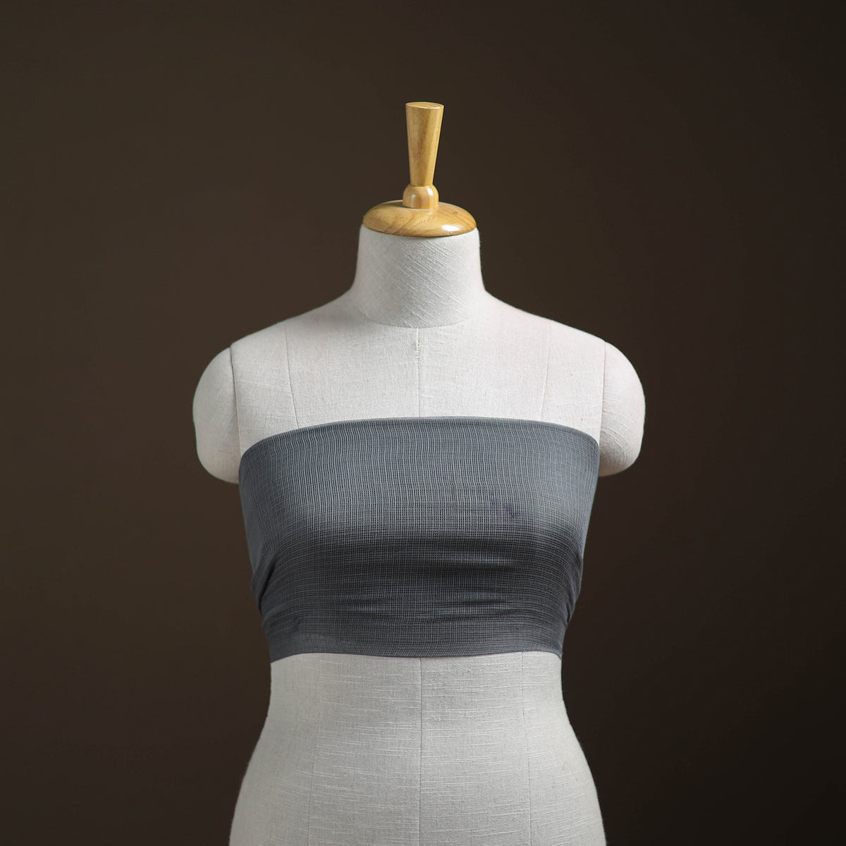 Plain Kota Doria Cotton Unstitched Blouse Piece 08