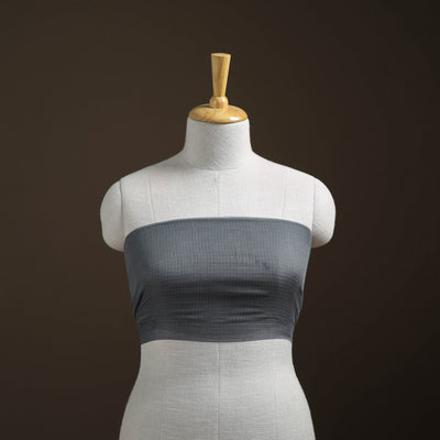 Plain Kota Doria Cotton Unstitched Blouse Piece 08