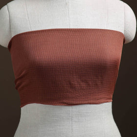 Plain Kota Doria Cotton Unstitched Blouse Piece 11