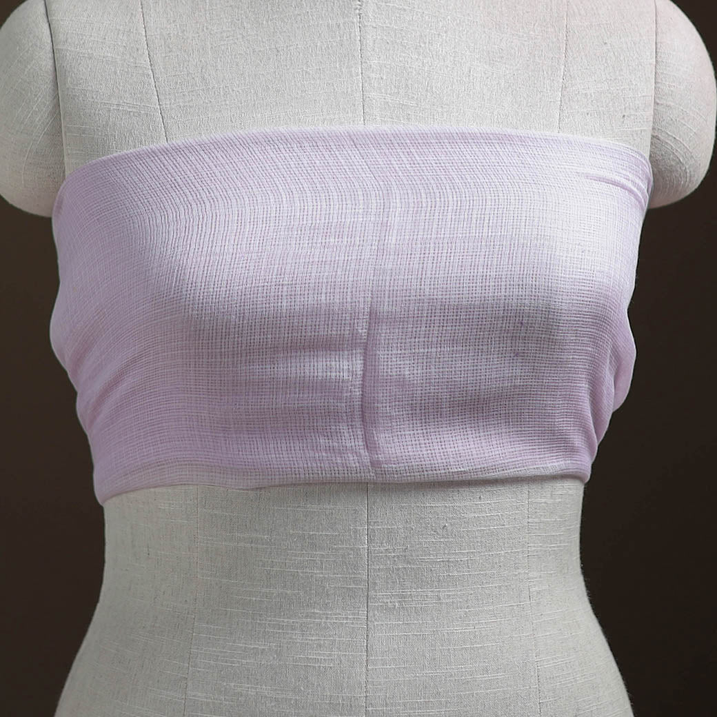 Plain Kota Doria Cotton Unstitched Blouse Piece 13