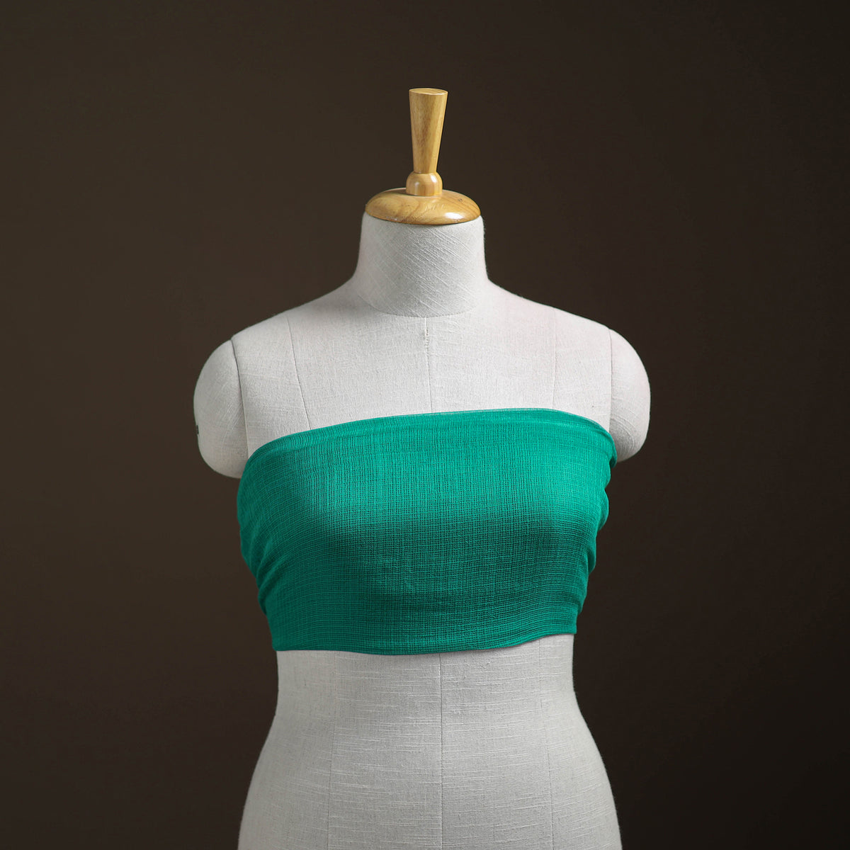 Plain Kota Doria Cotton Unstitched Blouse Piece 15