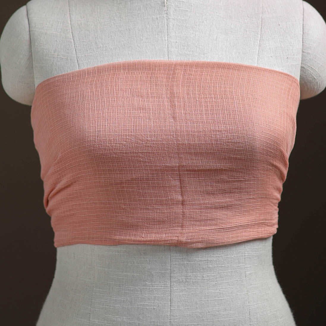 Plain Kota Doria Cotton Unstitched Blouse Piece 22