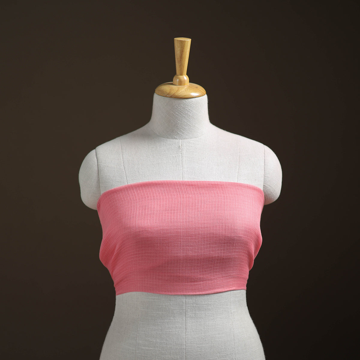 Plain Kota Doria Cotton Unstitched Blouse Piece 28