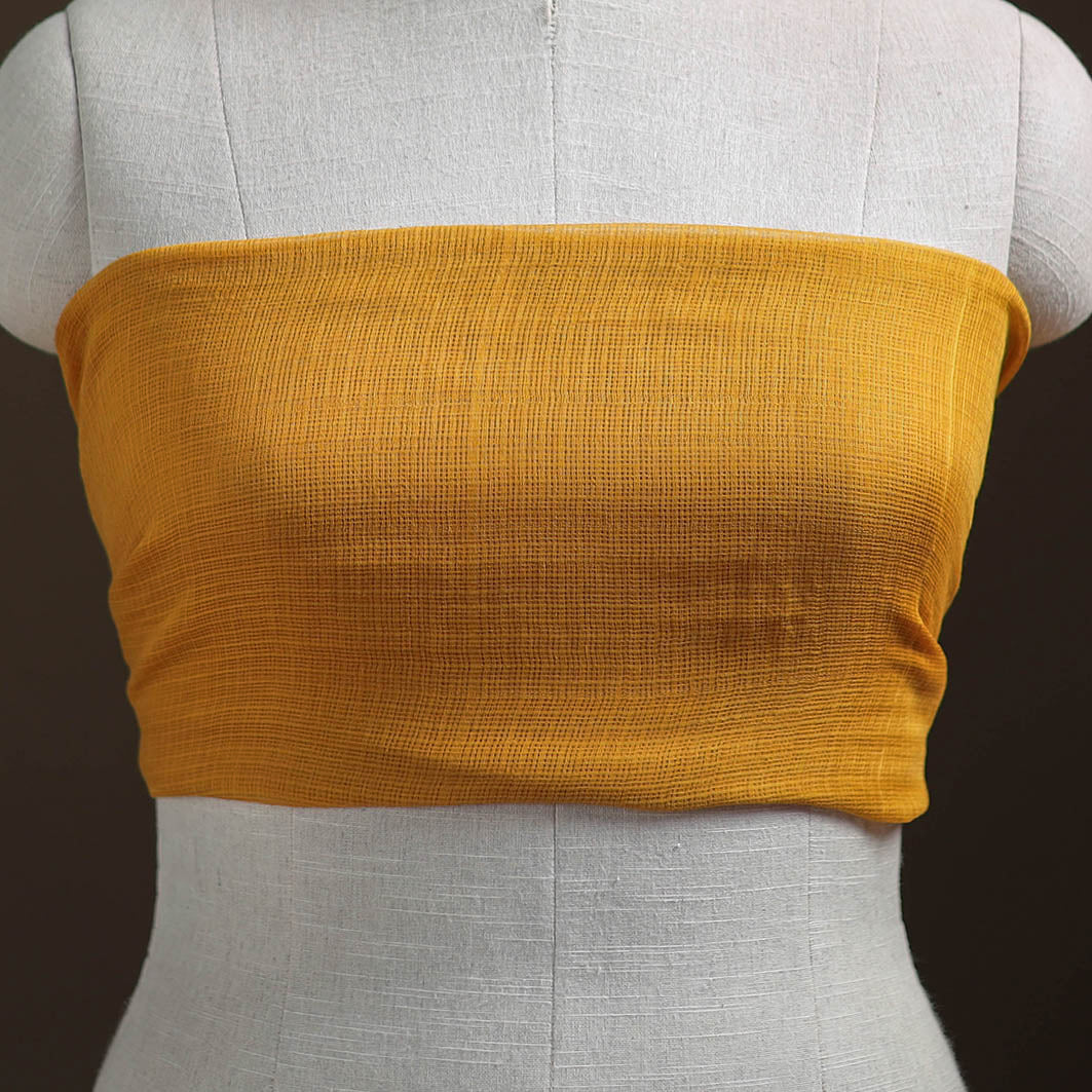 Plain Kota Doria Cotton Unstitched Blouse Piece 29