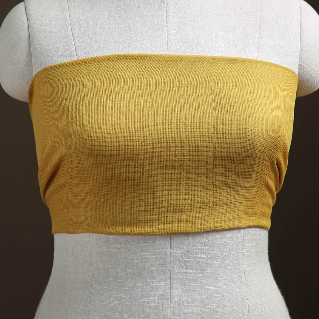 Plain Kota Doria Cotton Unstitched Blouse Piece 32