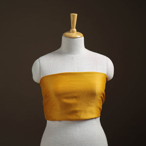 Plain Chanderi Silk Unstitched Blouse Piece 35