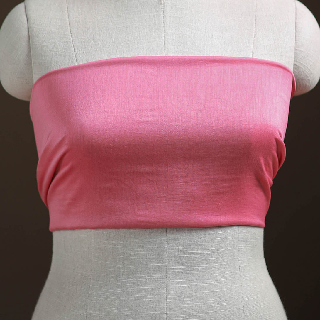 Plain Chanderi Silk Unstitched Blouse Piece 36