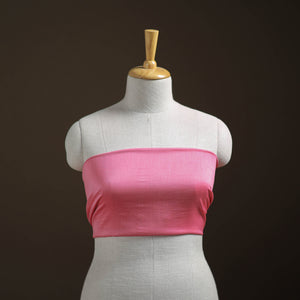 Plain Chanderi Silk Unstitched Blouse Piece 36