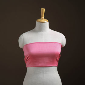 Plain Chanderi Silk Unstitched Blouse Piece 36