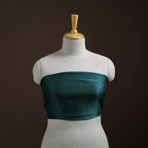 Plain Chanderi Silk Unstitched Blouse Piece 38