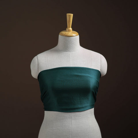 Plain Chanderi Silk Unstitched Blouse Piece 38