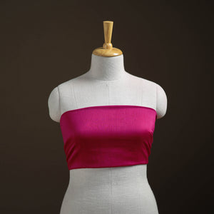 Plain Chanderi Silk Unstitched Blouse Piece 41