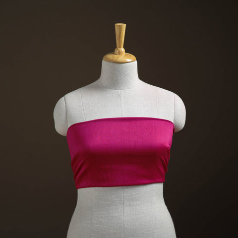 Plain Chanderi Silk Unstitched Blouse Piece 41