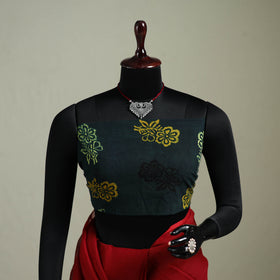 Red - Nazaakat Kota Doria Cotton Plain Saree with Blouse & Jewellery Set 187