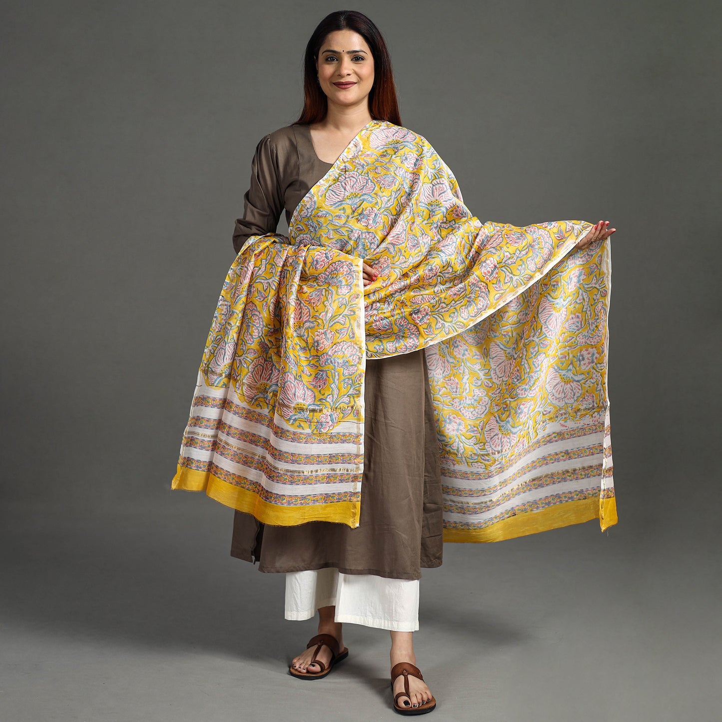 Sanganeri Dupatta 