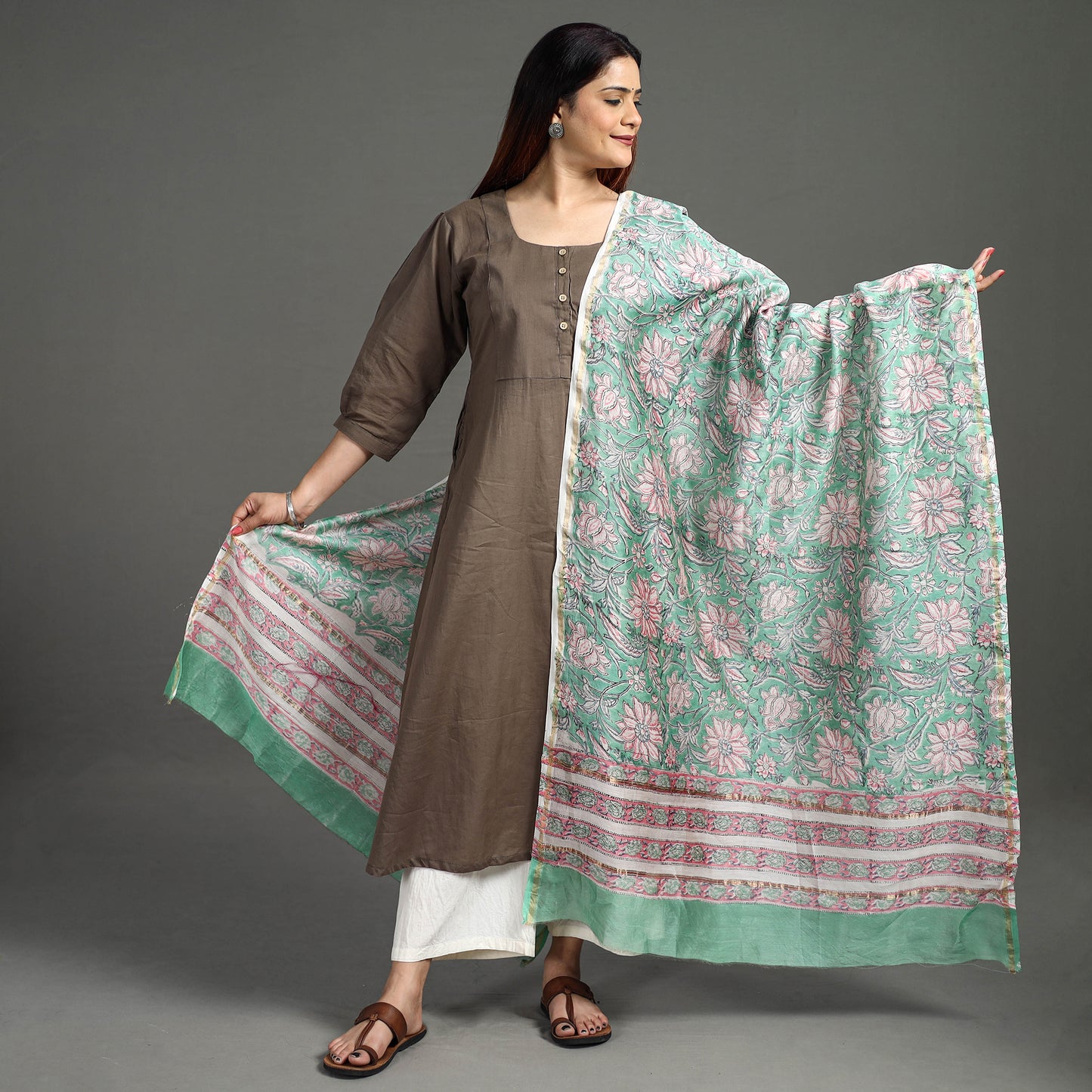 Sanganeri Dupatta 