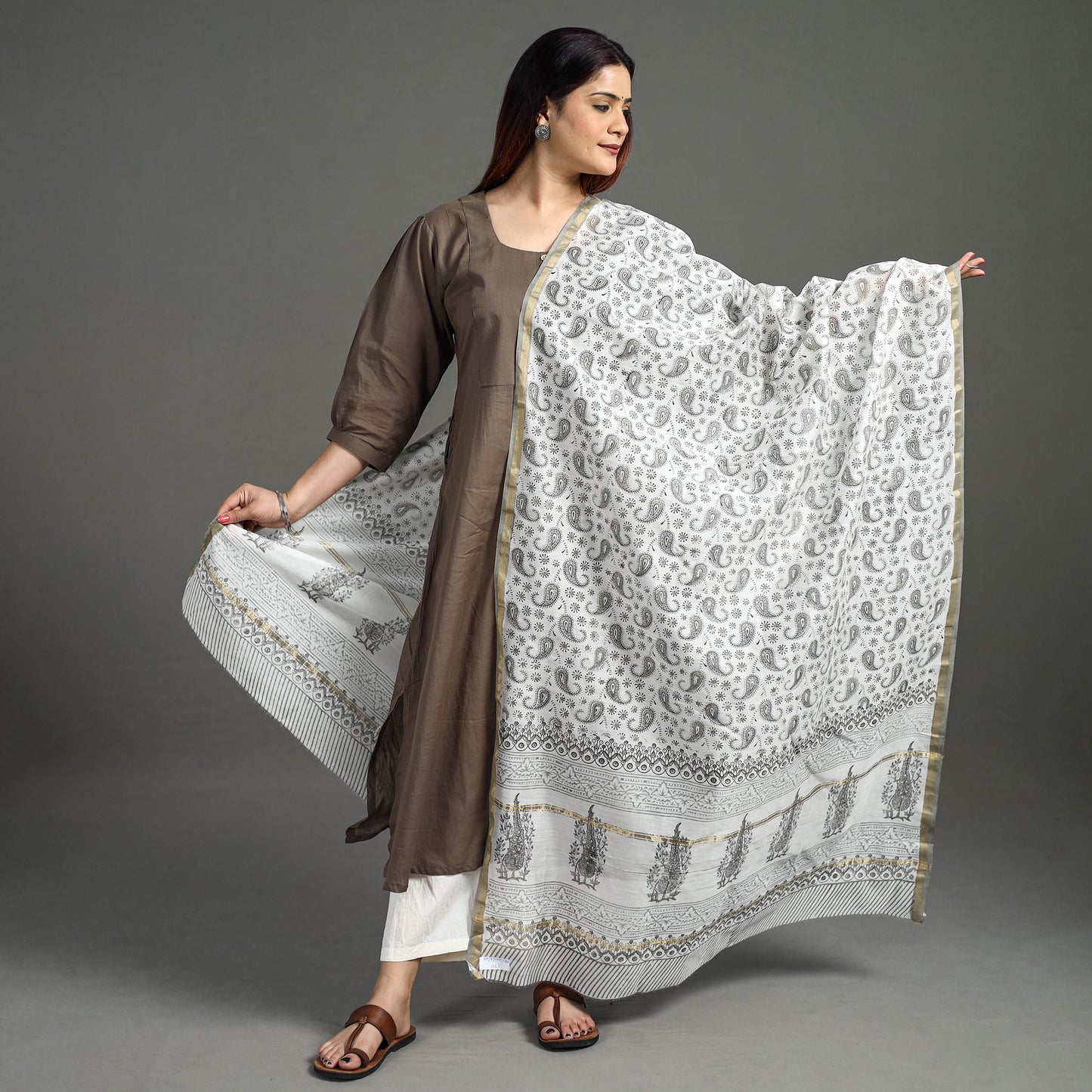 Sanganeri Dupatta 