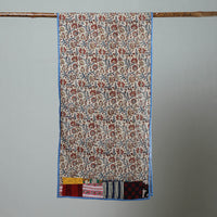 Block Print Cotton Patchwork Kalamkari Stole 07