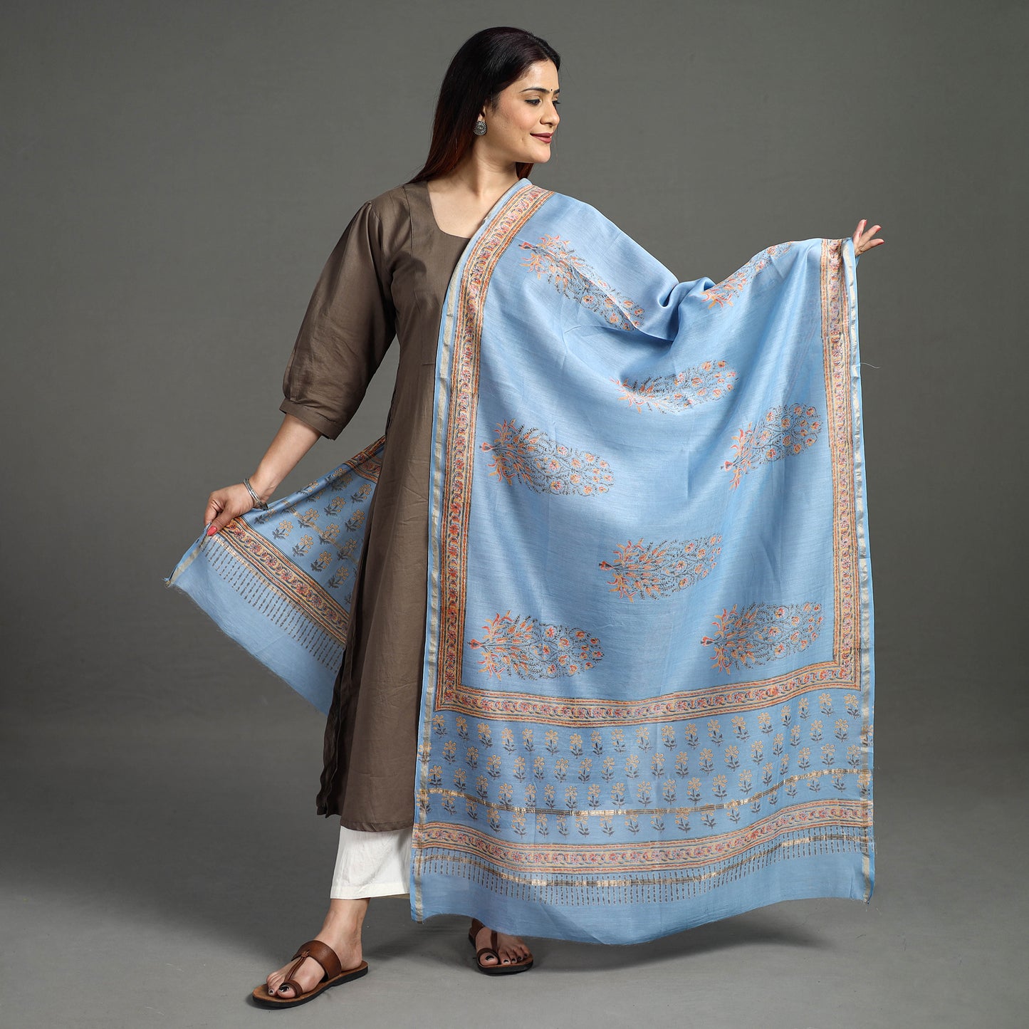 Sanganeri Dupatta 