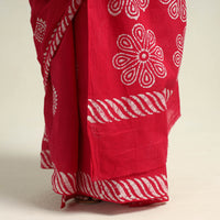 Batik Print Saree