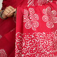 Batik Print Saree